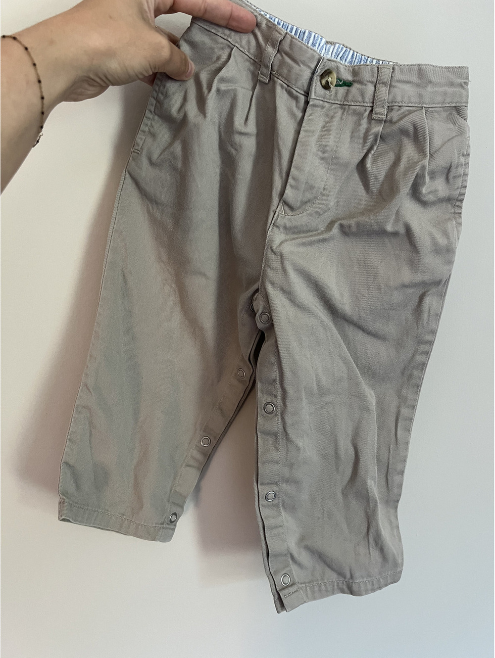 Vintage Y2K 2001 Tommy Hilfiger Boys Chino Pants, 18-24M